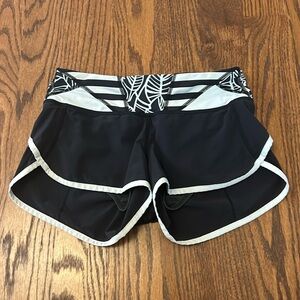 Black Lululemon Shorts Size 2